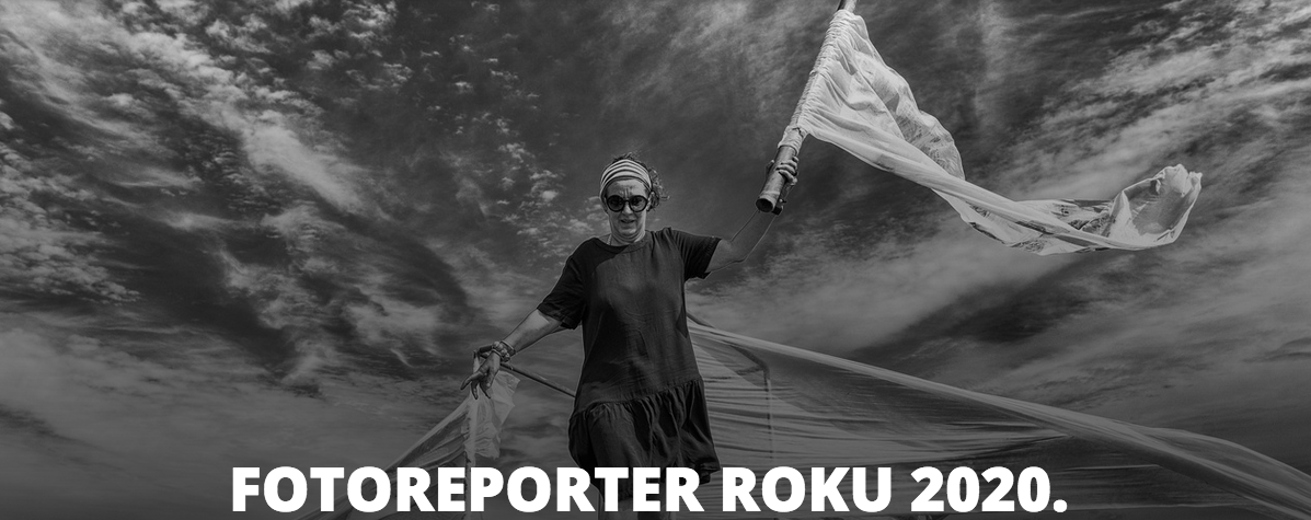Fotografia promująca wydarzenie Fotoreporter Roku 2020.