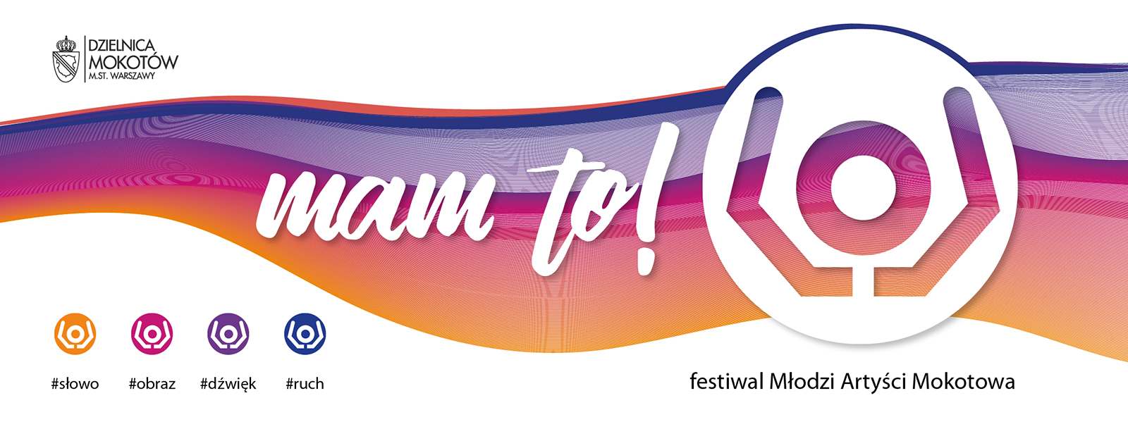 Baner graficzny Festiwalu MAM to! 2021