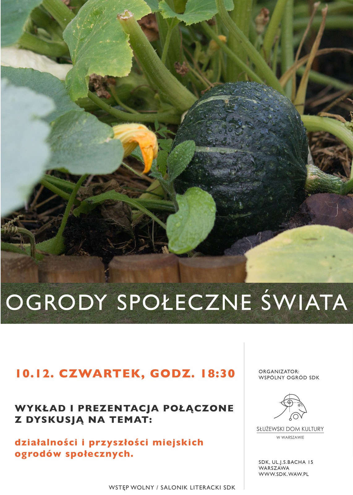 afisz ogrodyspoleczne