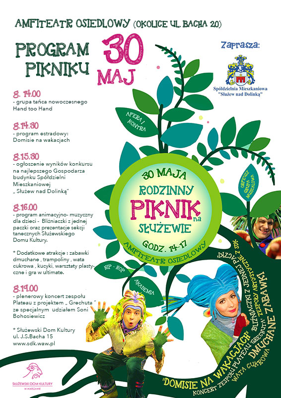 piknik na sluzewie afisz