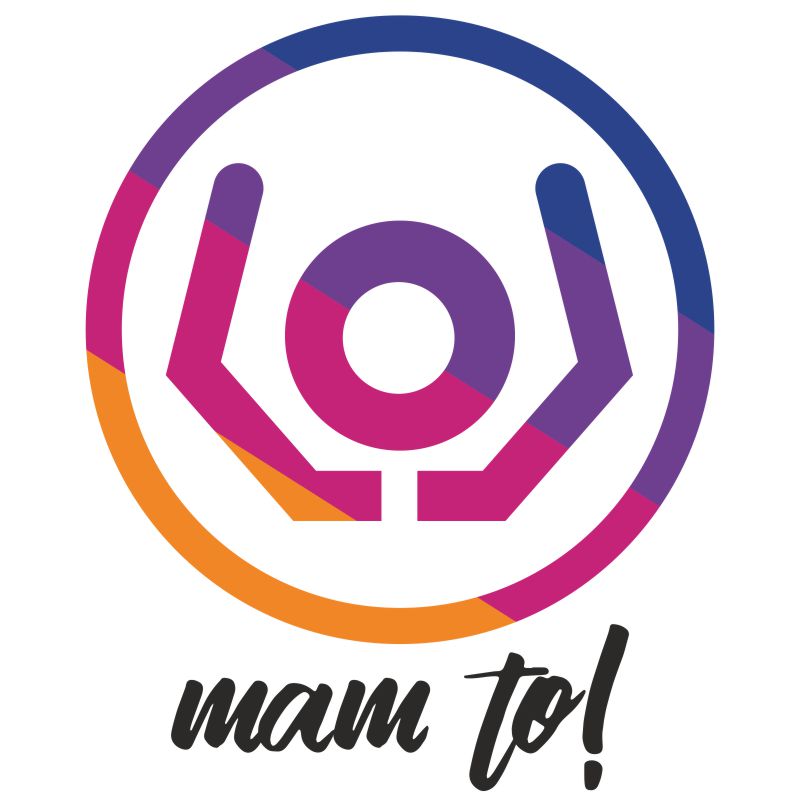 Ilustracja przedstawia logo Festiwalu na różowym tle.