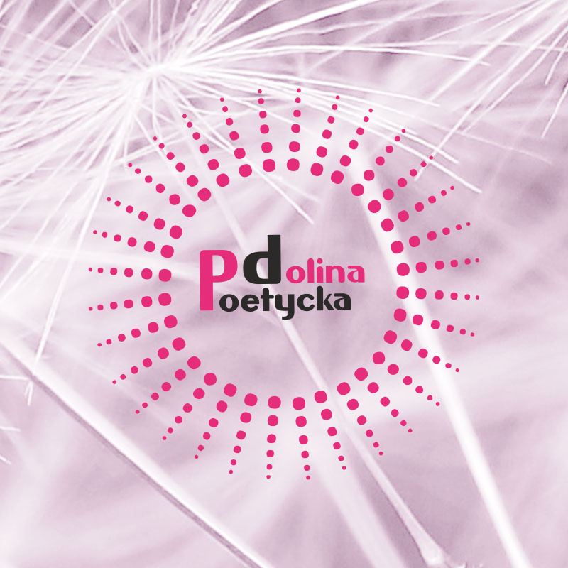 Ilustracja przedstawia logo Festiwalu na różowym tle.