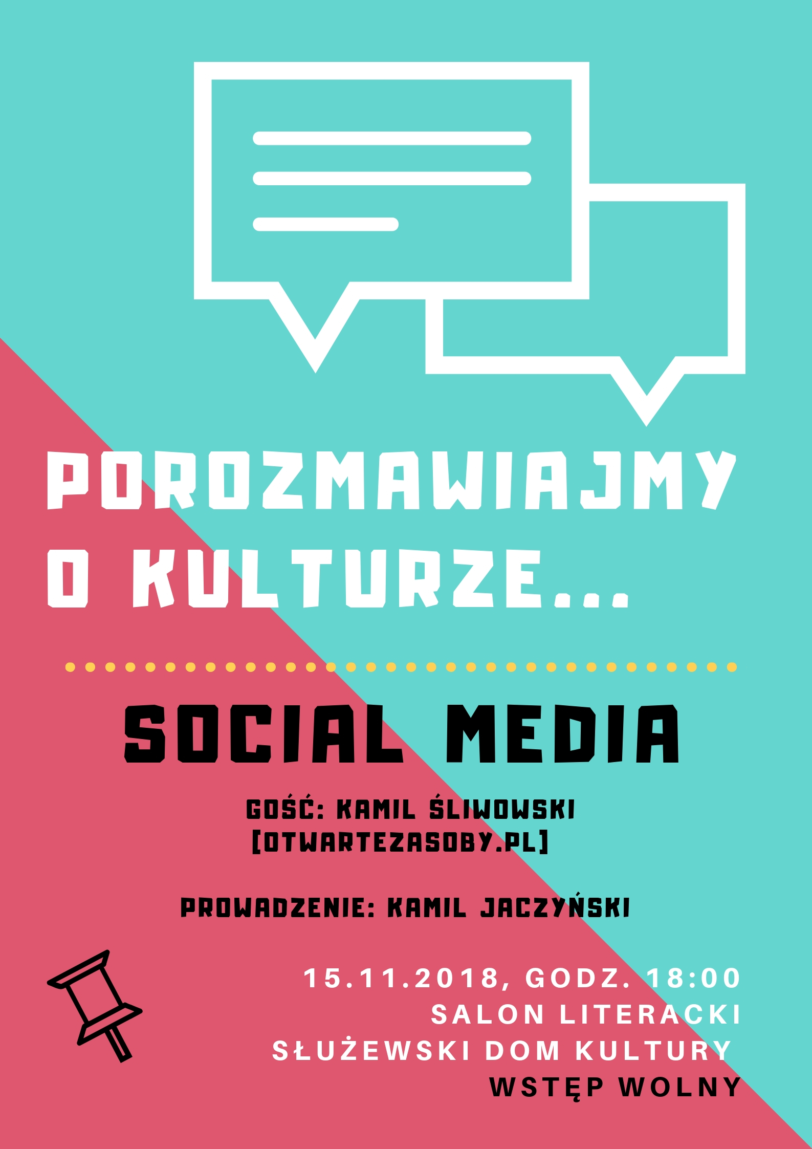 POROZMAWIAJMY O KULTURZE LISTOPAD