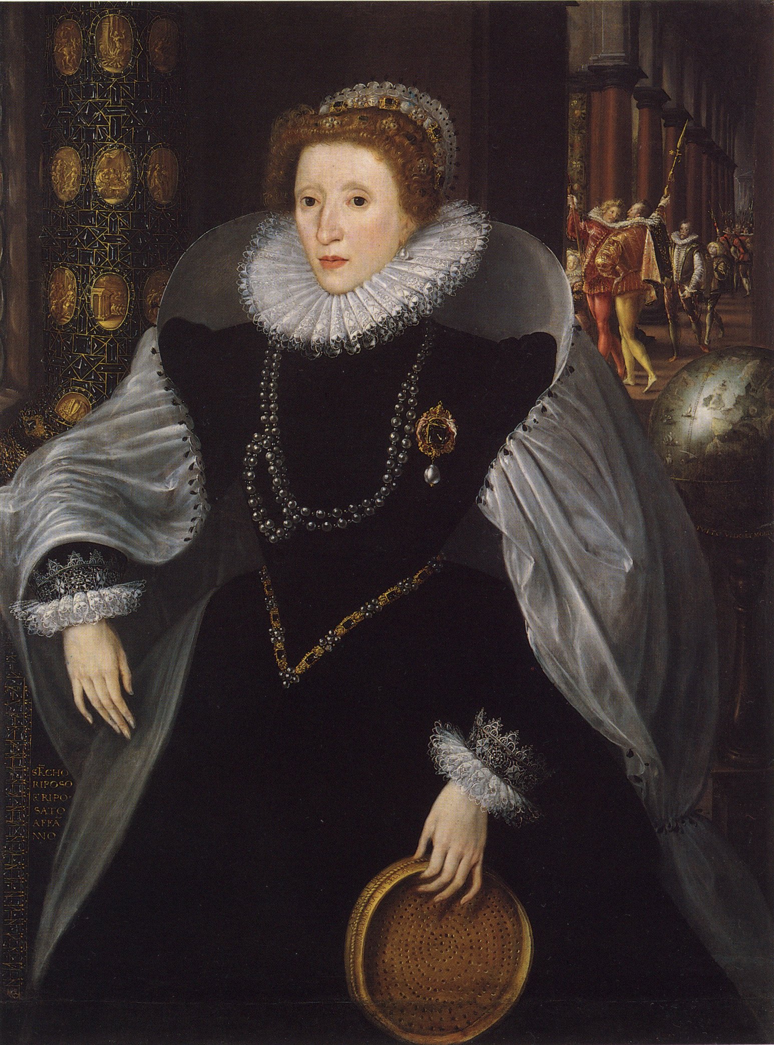 6. Metsys Elizabeth I The Sieve Portrait c1583