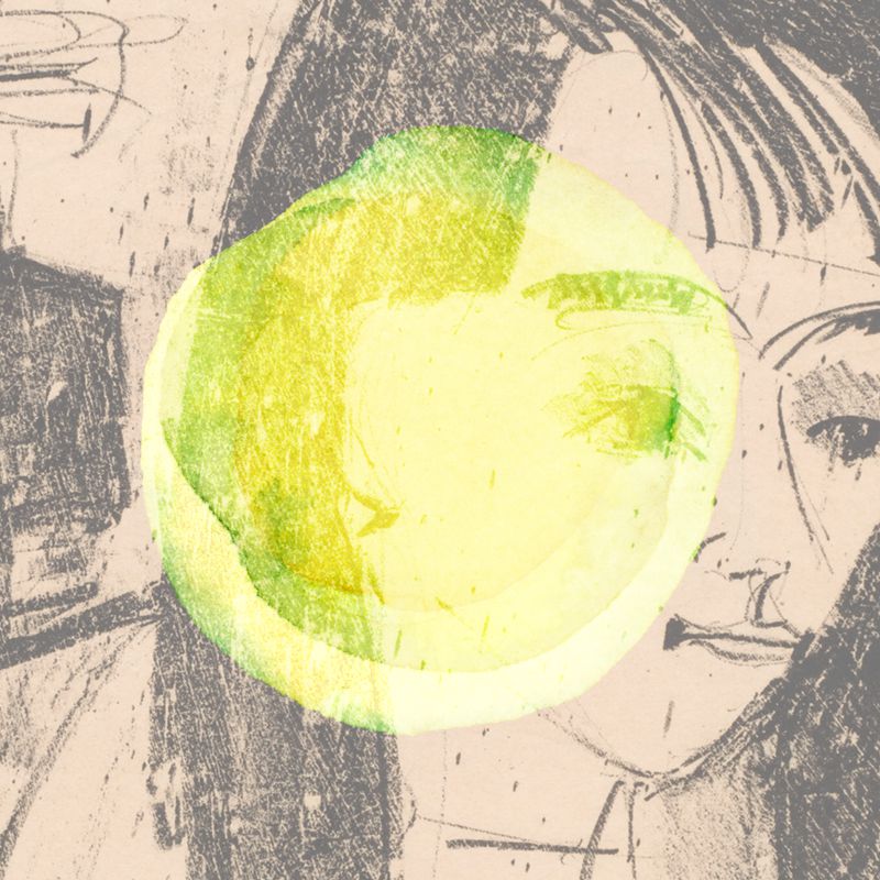 Dziecięcy infantylny rysunek do spektaklu. Autorka: Maja Hejne.- czarownica i dwa koty na miotle.