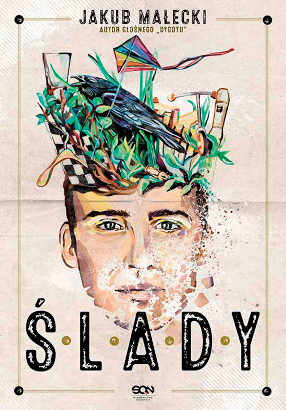 Okładka książki Jakuba Małeckiego "Ślady"