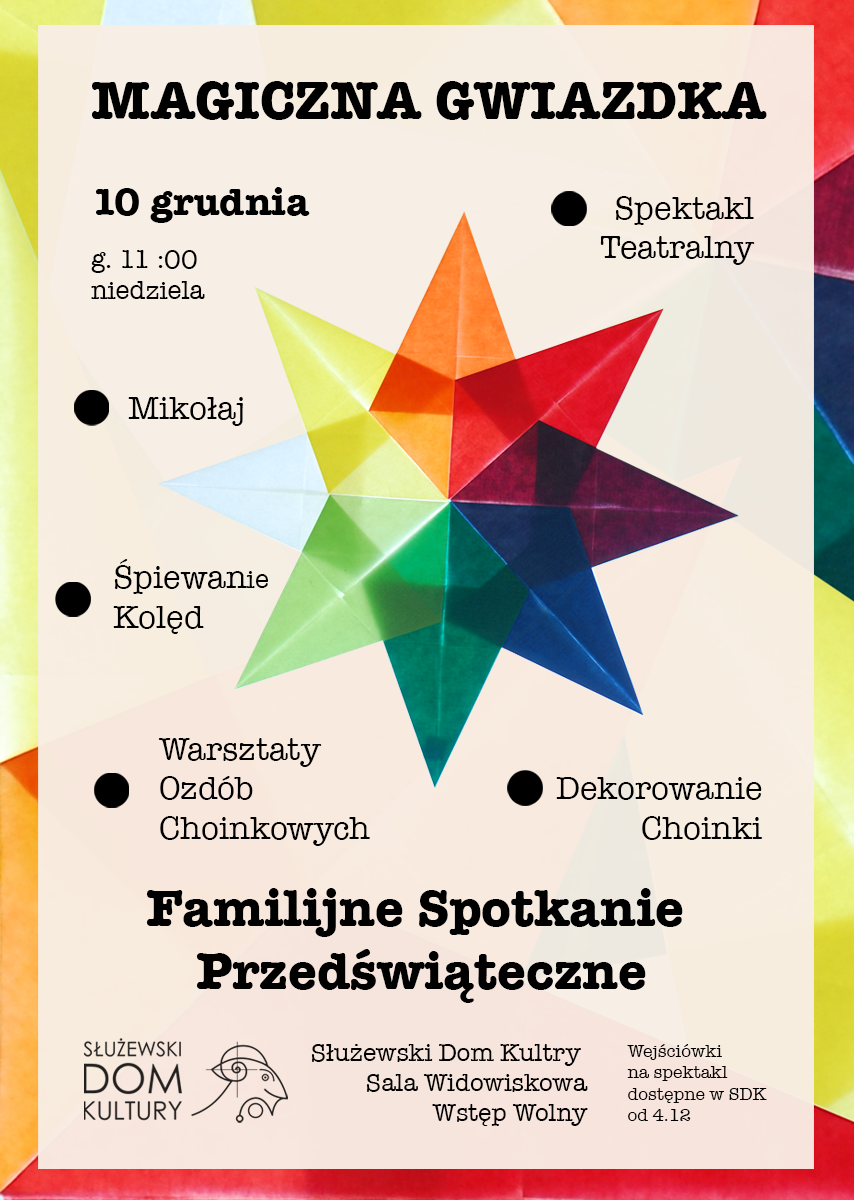 magiczna gwiazdka plakat