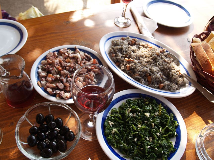 Potrawy chorwackie, Fot. Beata Przybyszewska Potrawy chorwackie, Fot. Beata Przybyszewska