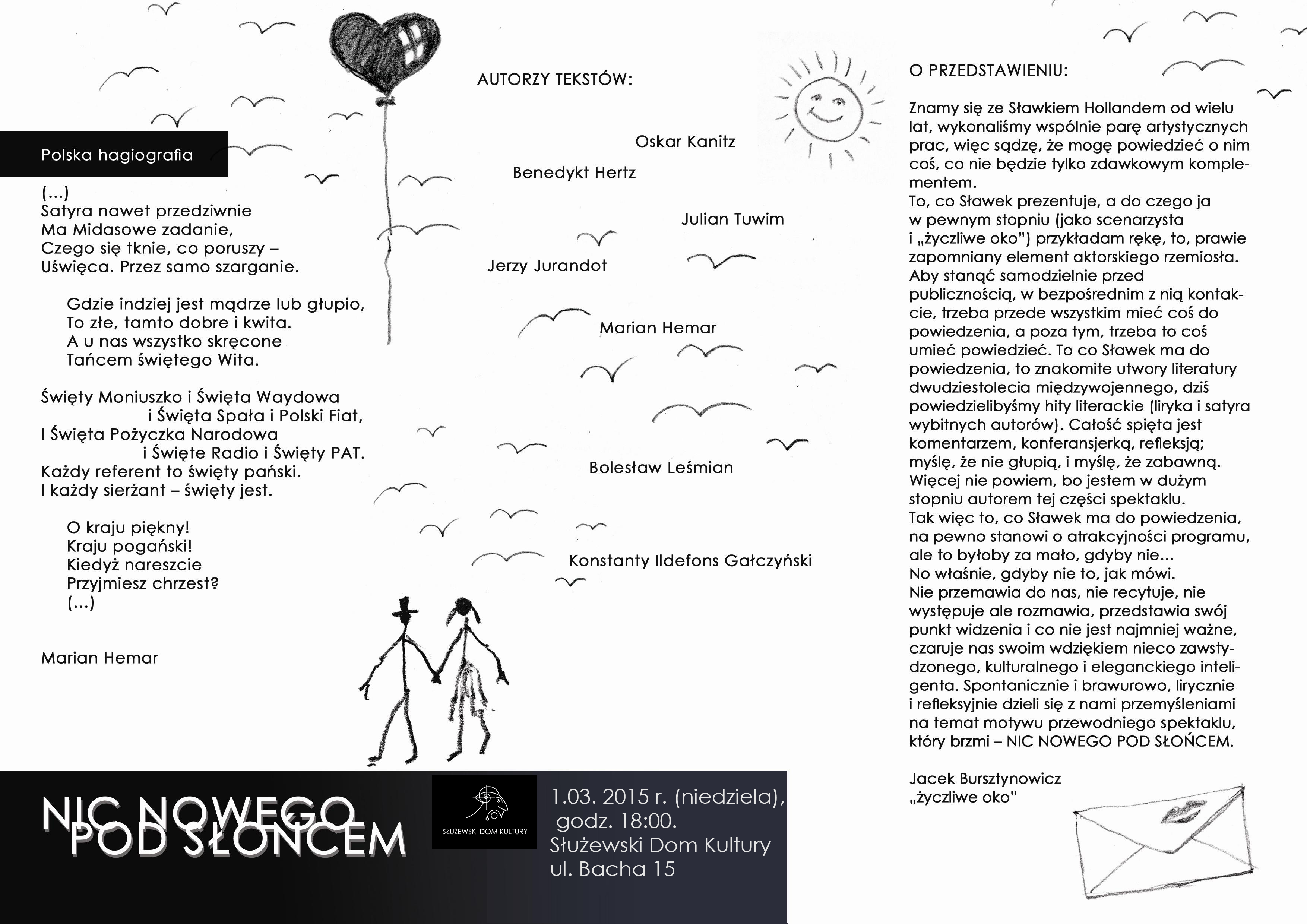 Informacja o spektaklu